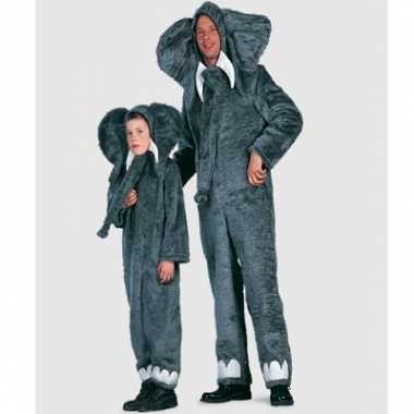 Carnavalsverkleedkleding olifant kind tip