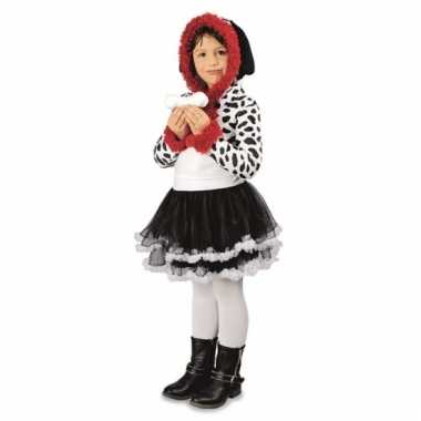Dierenverkleedkleding dalmatier meisjes verkleedkleding tip