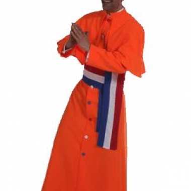 Kardinaal verkleedkleding oranje tip