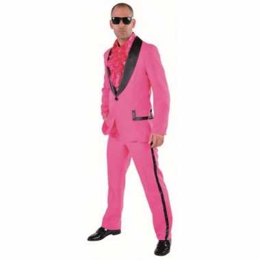 Roze gangnam verkleedkleding mannen tip
