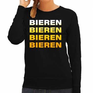 Verkleedkleding bieren bieren bieren bieren sweater zwart dames tip