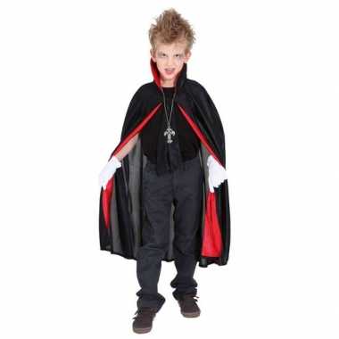 Verkleedkleding dracula/vampier verkleed cape kind tip