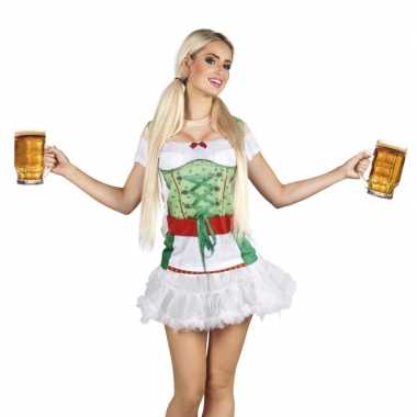 Verkleedkleding oktoberfest heidi t shirt print tip