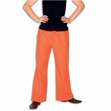 Verkleedkleding  Oranje broek heren tip