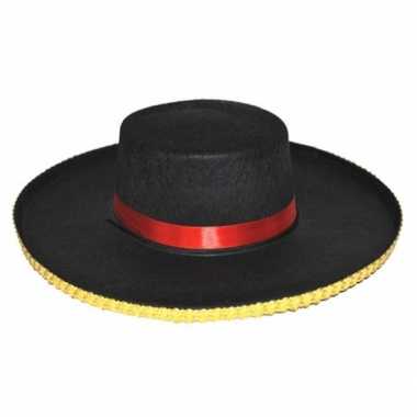 Verkleedkleding spaanse heren hoed antonio tip