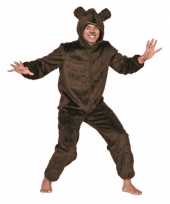 Beren verkleedkleding volwassenen bruin