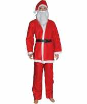 Budget kerstman verkleed verkleedkleding kind
