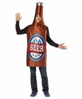 Carnaval bier verkleedkleding flesje