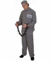 Gevangenen verkleedkleding pet 10059556