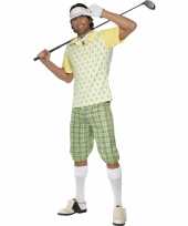 Golf speler verkleedkleding heren