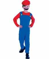 Kinder verkleedkleding loodgieter mario