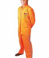 Oranje verkleedkleding bobo