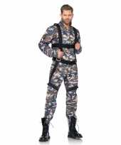 Parachutist verkleedkleding heren