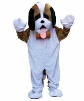 Pluche hond verkleedkleding volwassenen