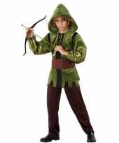 Robin hood verkleed verkleedkleding 3 delig kind