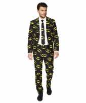 Verkleedkleding business suit batman print