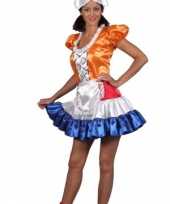 Verkleedkleding dames kaasmeisje jurk holland