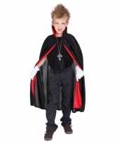 Verkleedkleding dracula vampier verkleed cape kind