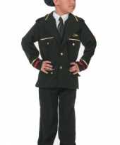 Verkleedkleding piloot jas kind