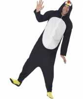 Verkleedkleding pinguin onesie volwassenen